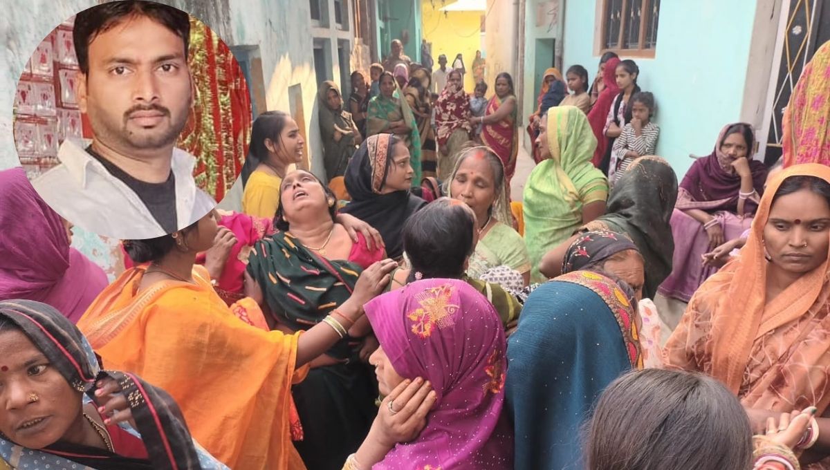 deoria youth dies in mau road accident truck collision