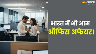 भारत में ऑफिस रोमांस: सर्वे में चौंकाने वाले खुलासे (Picture Credit- AI Generated)