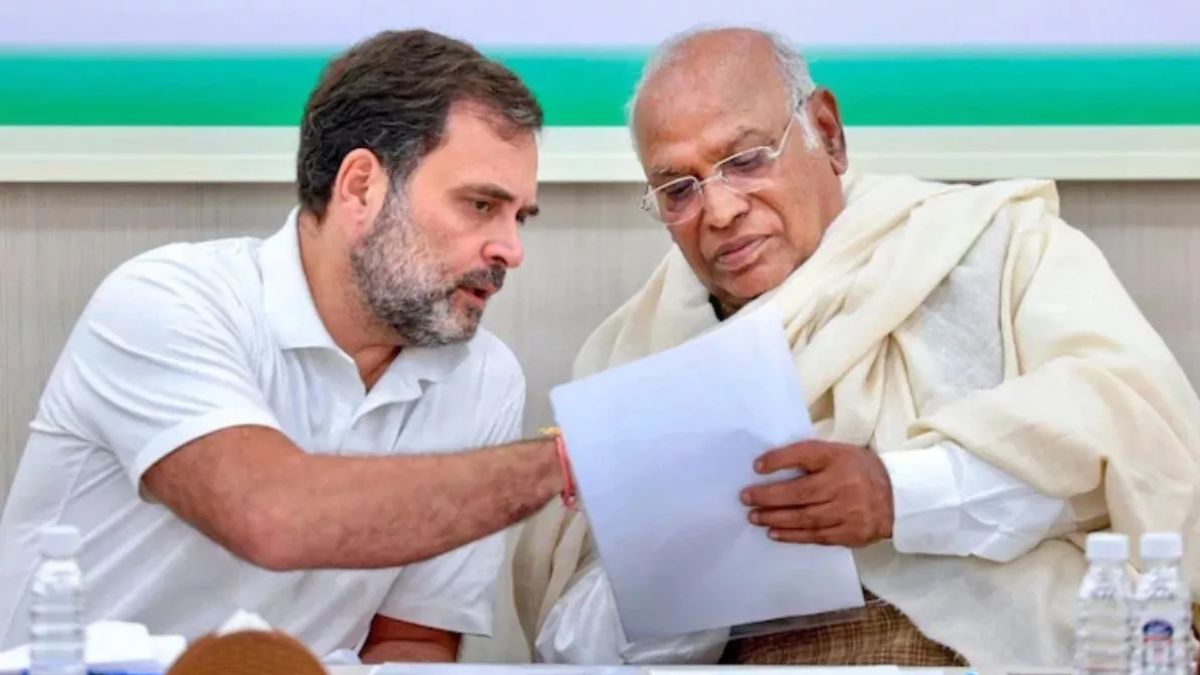 bihar election loss rahul gandhi meets kharge to discuss congress performance