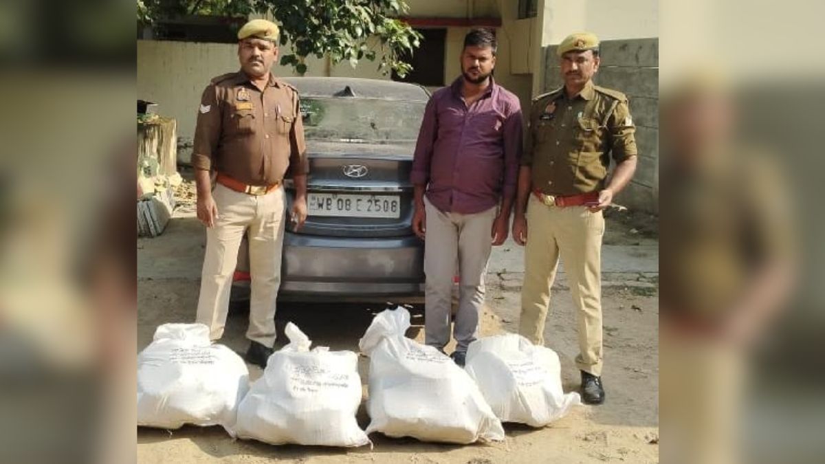 mirzapur 70 kg ganja seized one arrested in joint operation