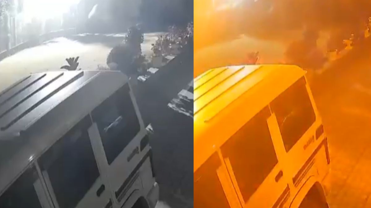 live video of ammonium nitrate explosion at nowgam police station