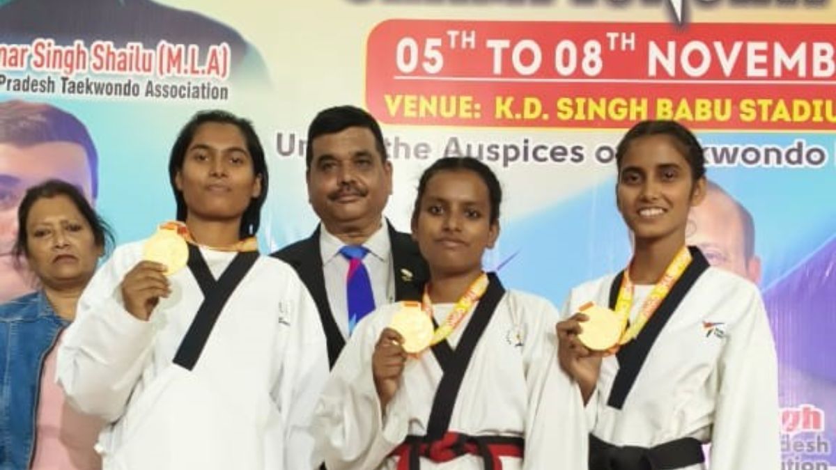lakhimpur wins 31 medals at state taekwondo championship