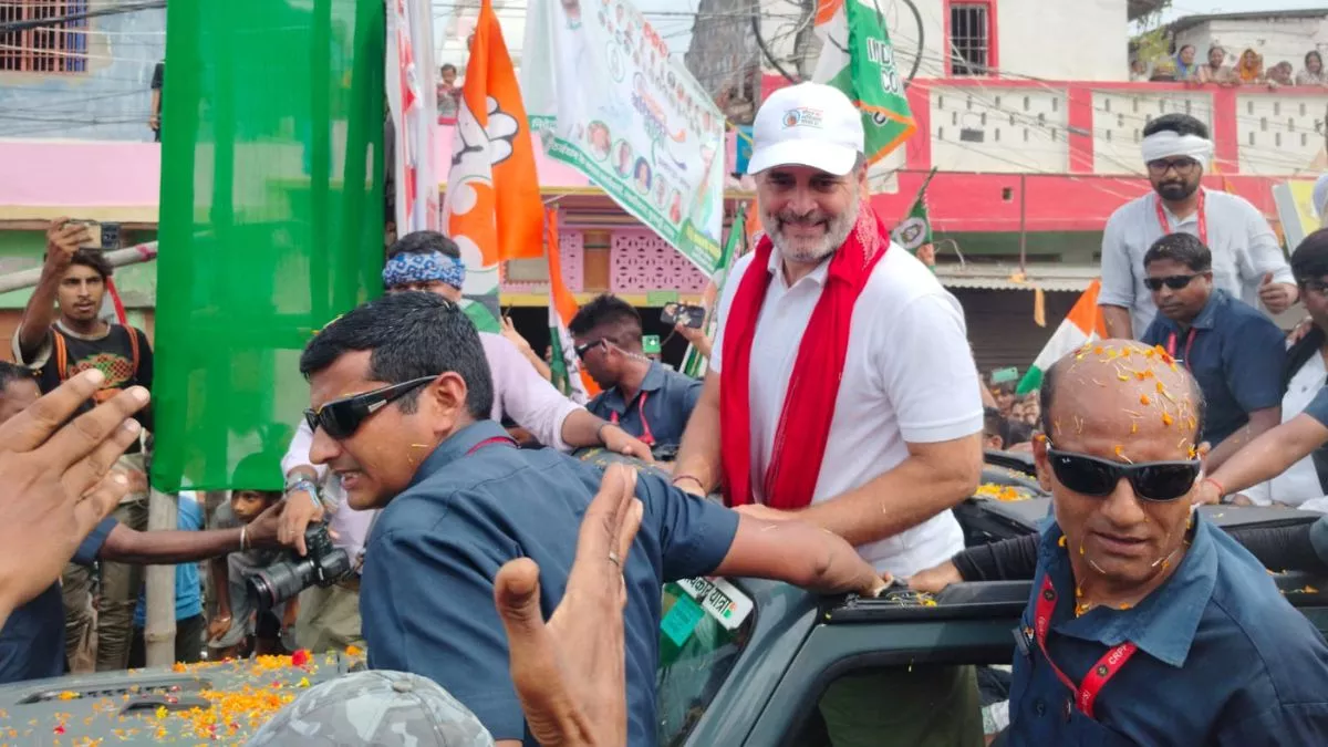 bihar election result rahul gandhi 1300km voter adhikar yatra fails congress win 6 seats