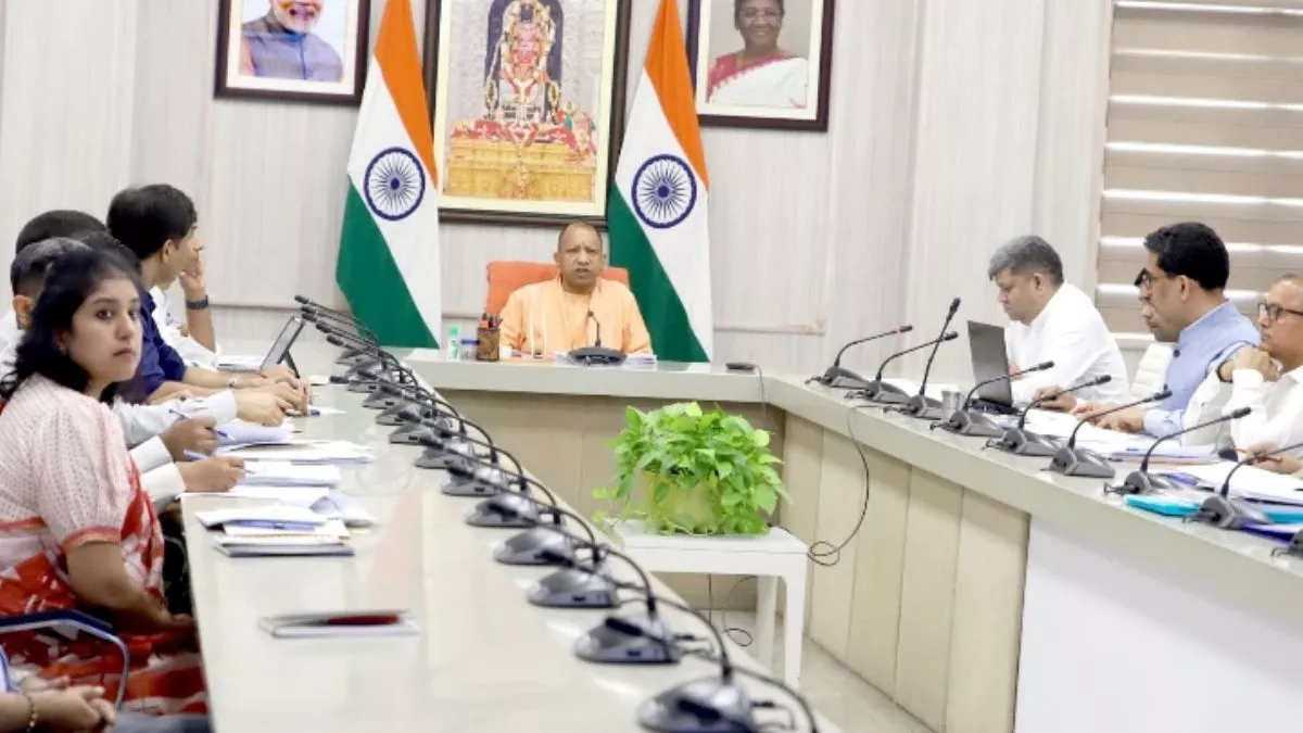 cm yogi directs phased development of sambhal reviews progress