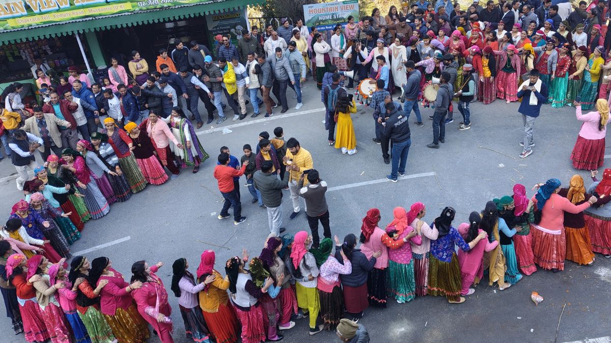 budhi diwali festival celebrated in mussoorie