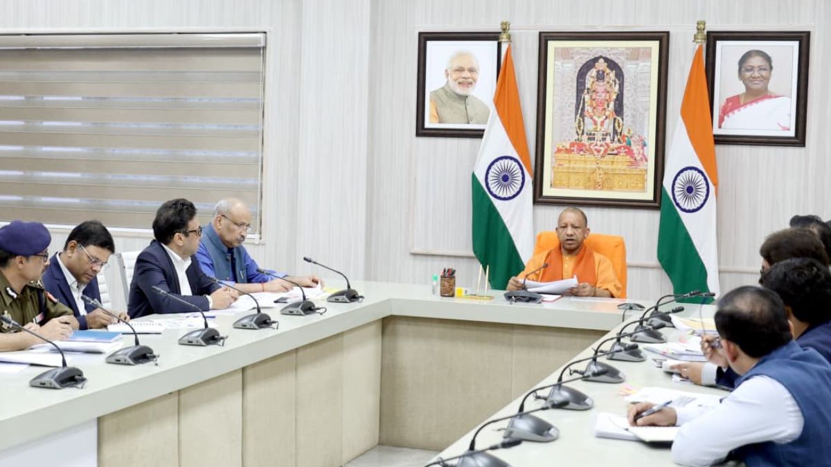 cm yogi adityanath review meeting of sambhal district direct officers to put work of revival of mahishmati river on top priority