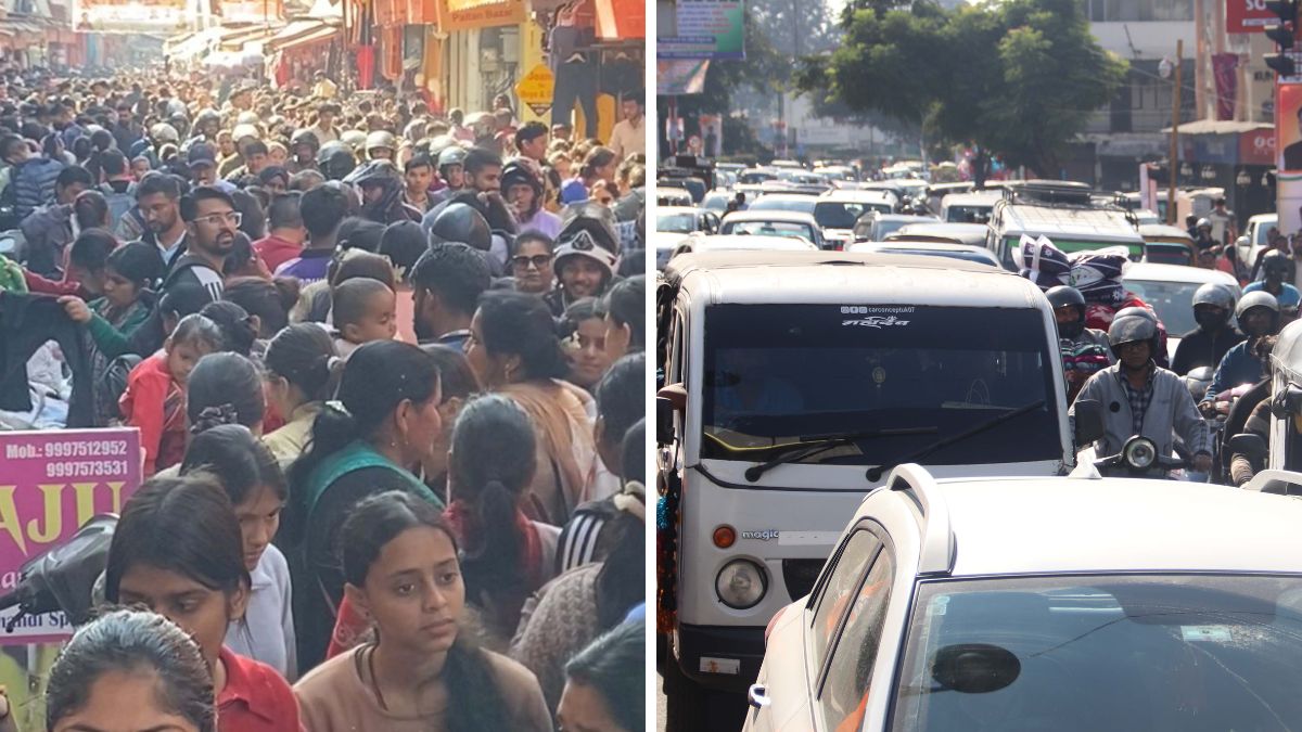 dehradun traffic jam on sunday disrupted by rally fair and exams