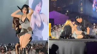 Hyuna का स्टेज पर अचानक गिरना... रैपिड वेट लॉस का साइड इफेक्ट तो नहीं? (Image Source: Instagram)