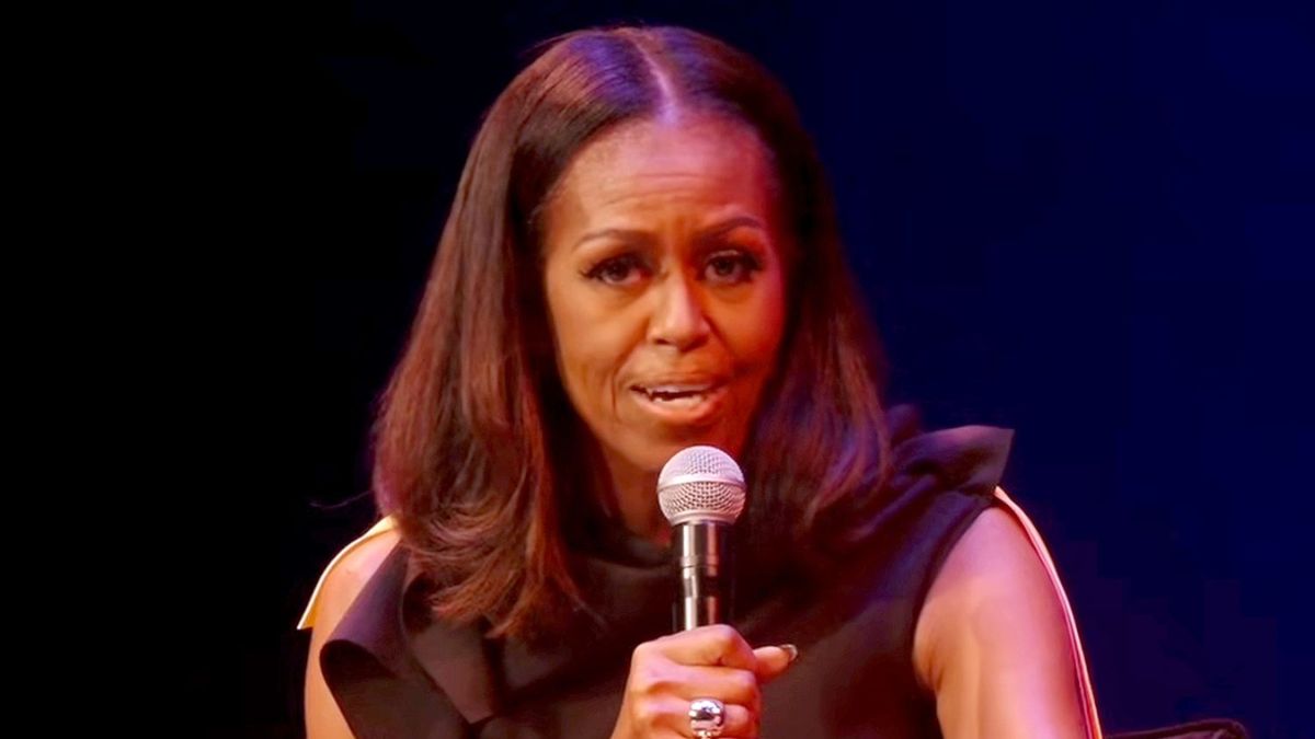 michelle obama on first female us president says you are lying not ready