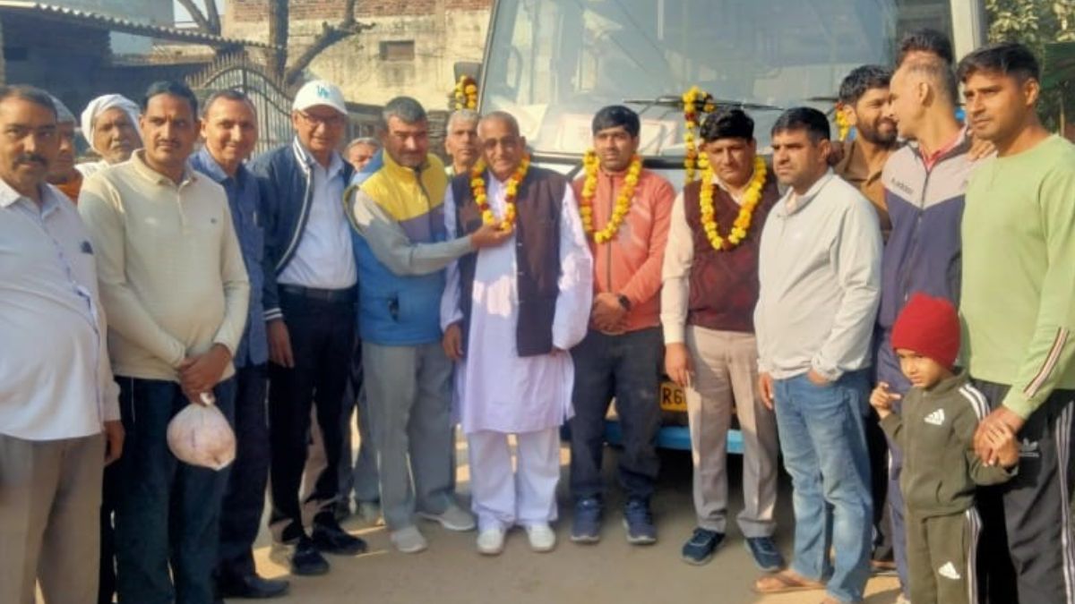 mahendragarh roadways bus service starts after 1966 easing travel for villagers