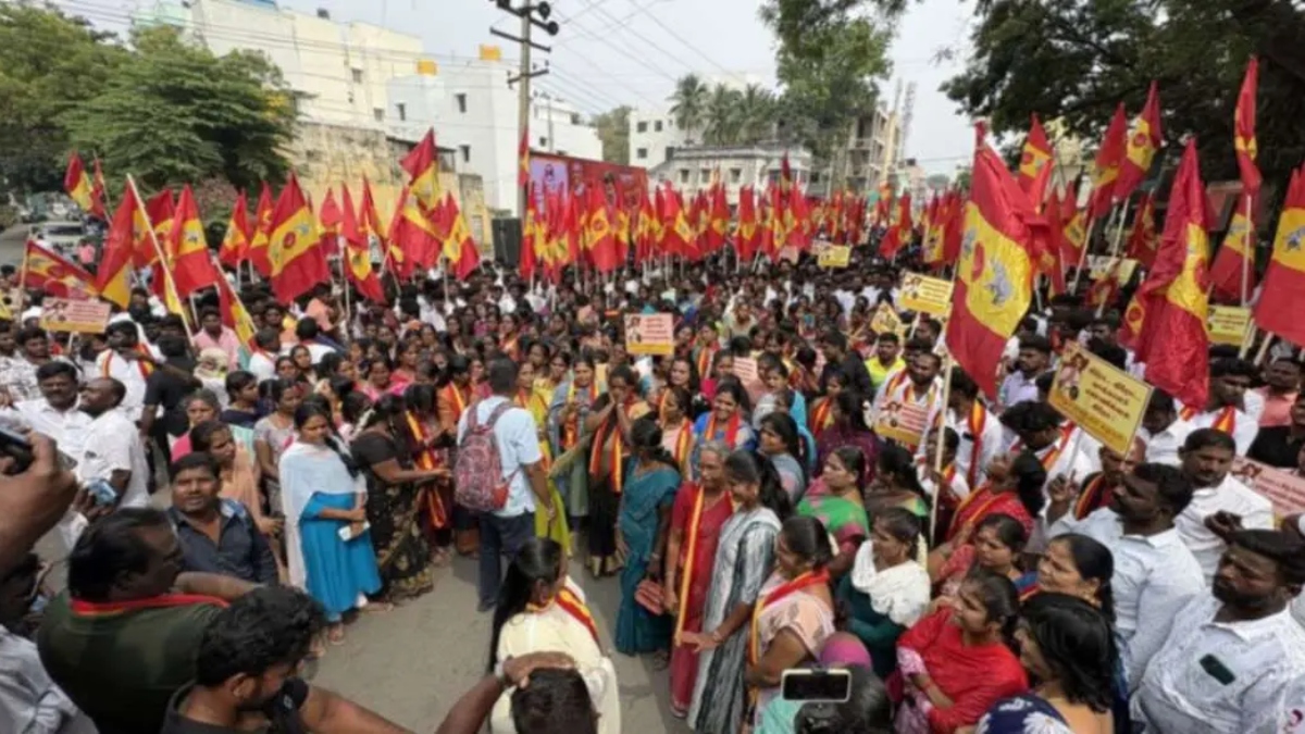 tvk protests sir in tamil nadu latest updates