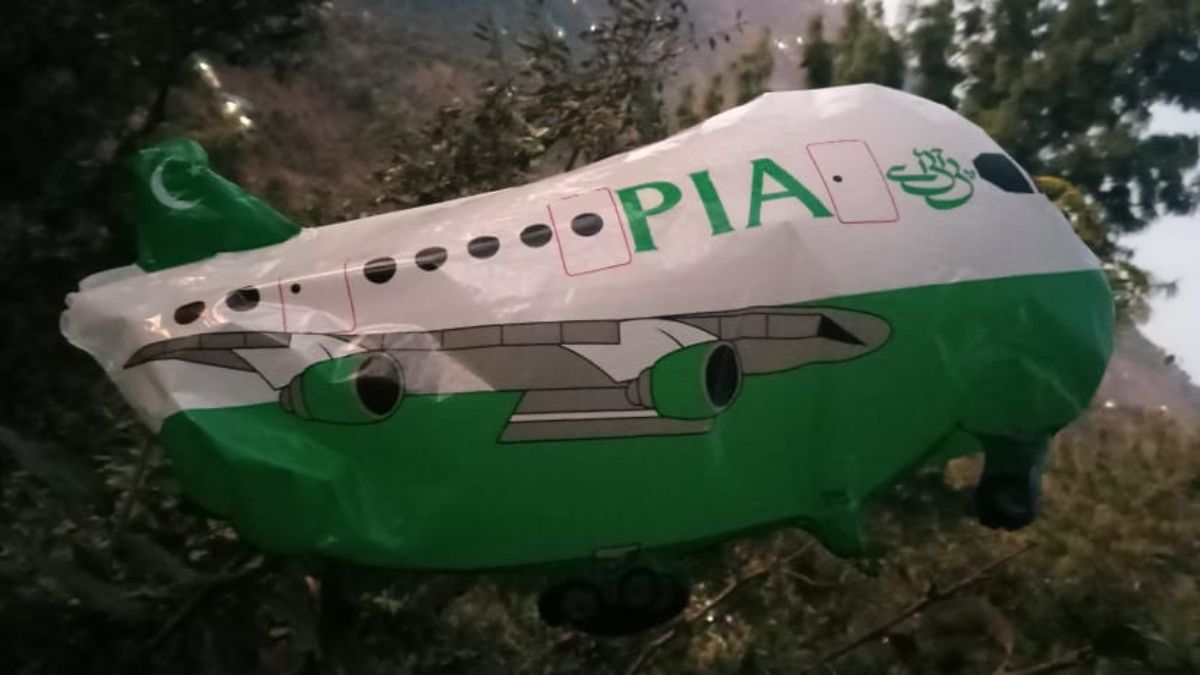 pia balloon found in udhampur with pakistani flag marking