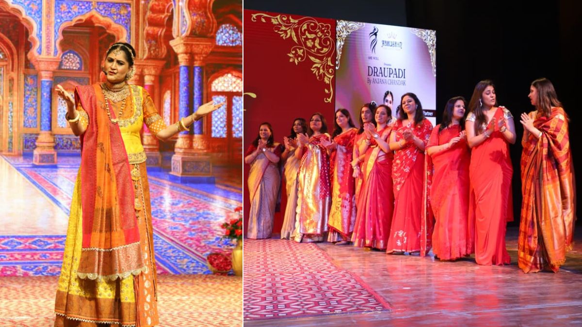 draupadis unyielding spirit comes alive on stage in agra