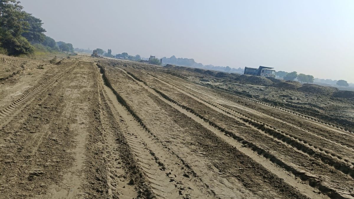 laxman path construction resumes in ayodhya details inside