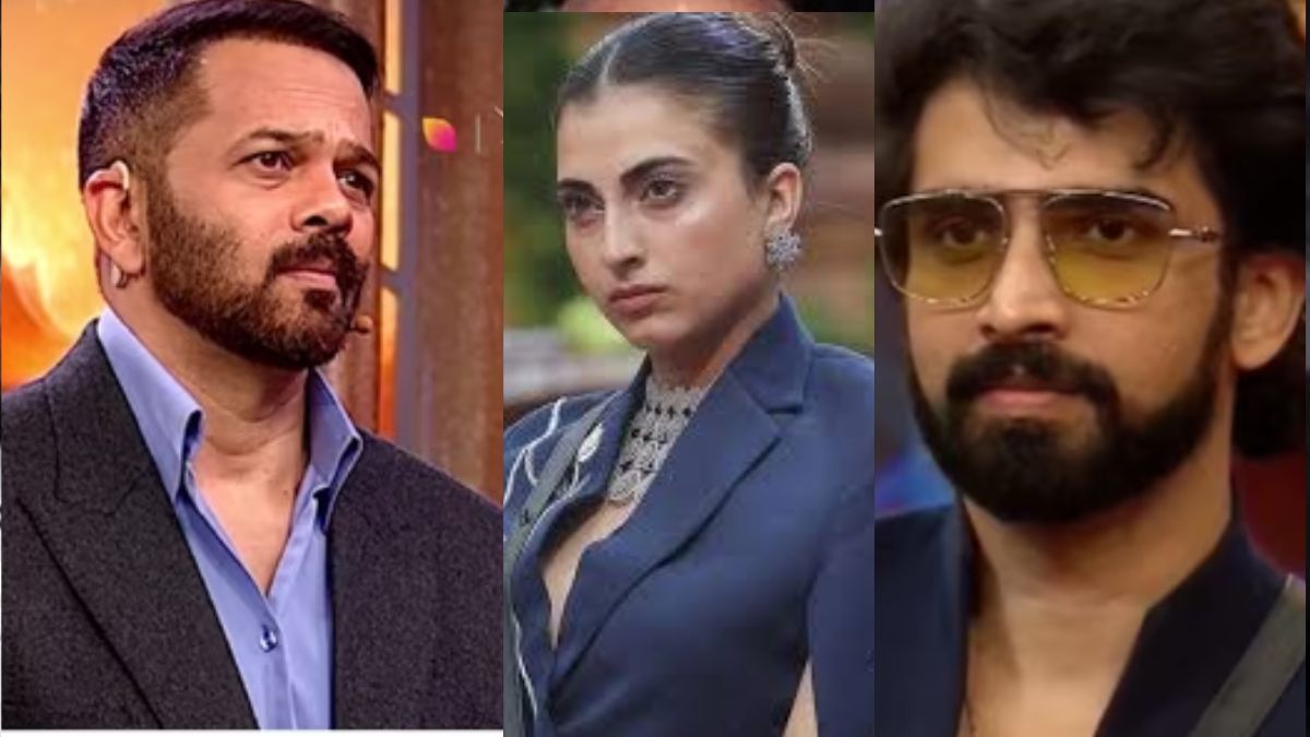 bigg boss 19 tanya mittal farhana bhatt pranit more got shock in weekend ka vaar hosted by rohit shetty