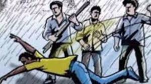 youths assault transporter employees cctv footage viral