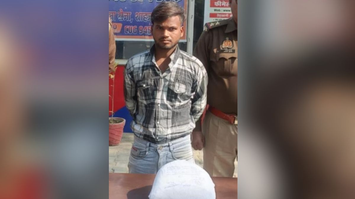 ganja smuggler arrested in shahjahanpur uttarakhand connection