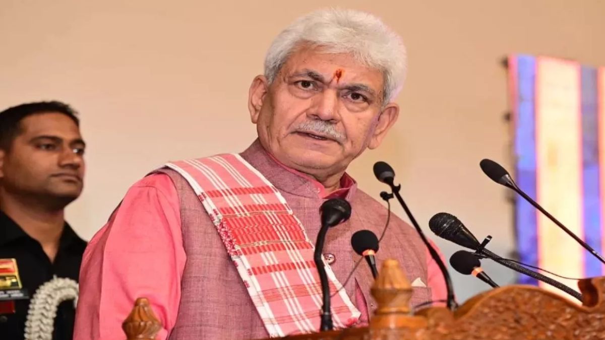 lg manoj sinha reaction on naugam blast no terrorist conspiracy behind blast praises jk police bust white collar terrorist module