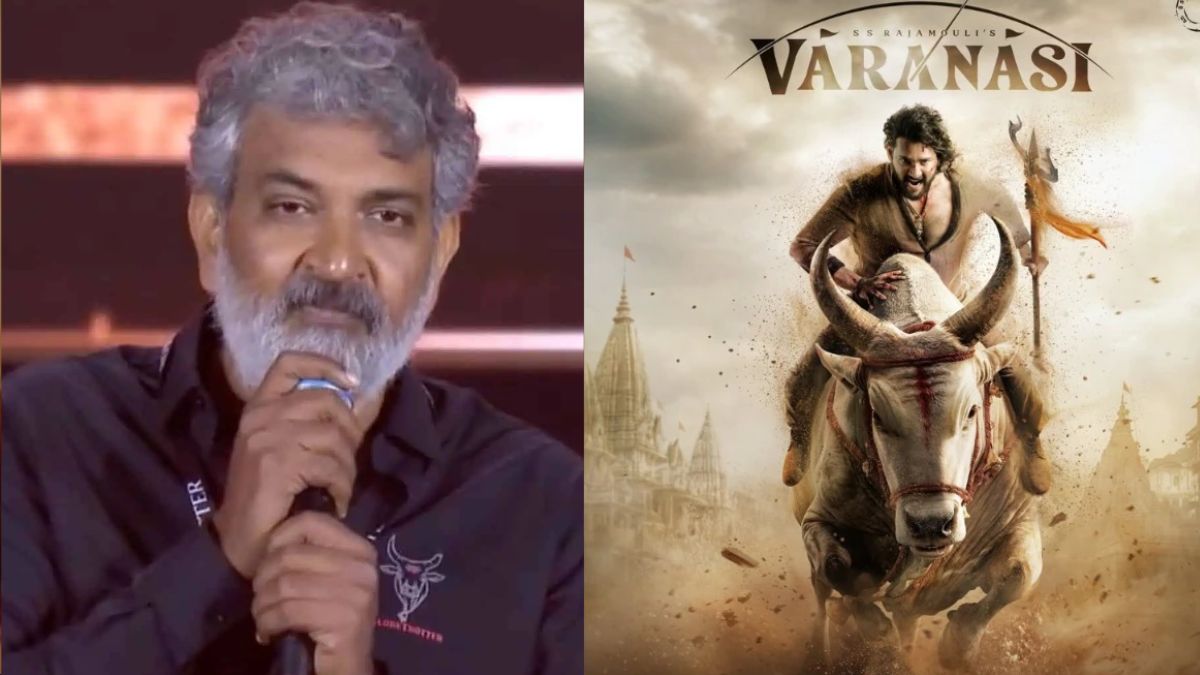 varanasi film event rajamouli says he do not believe in god mahesh babu priyanka chopra starrer ssmb29