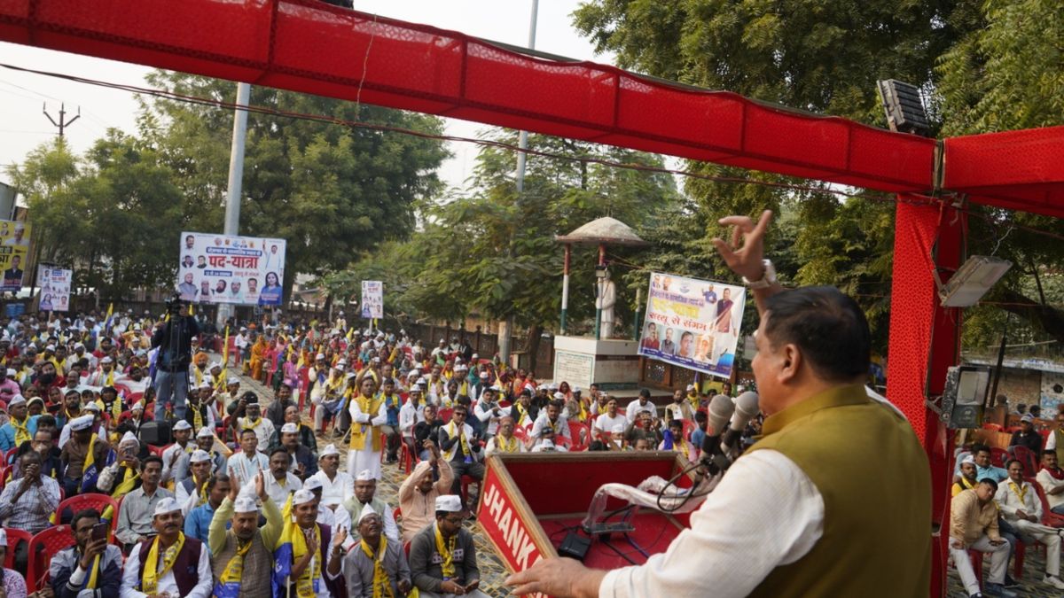 sanjay singh to make sultanpur center of change aaps employment march
