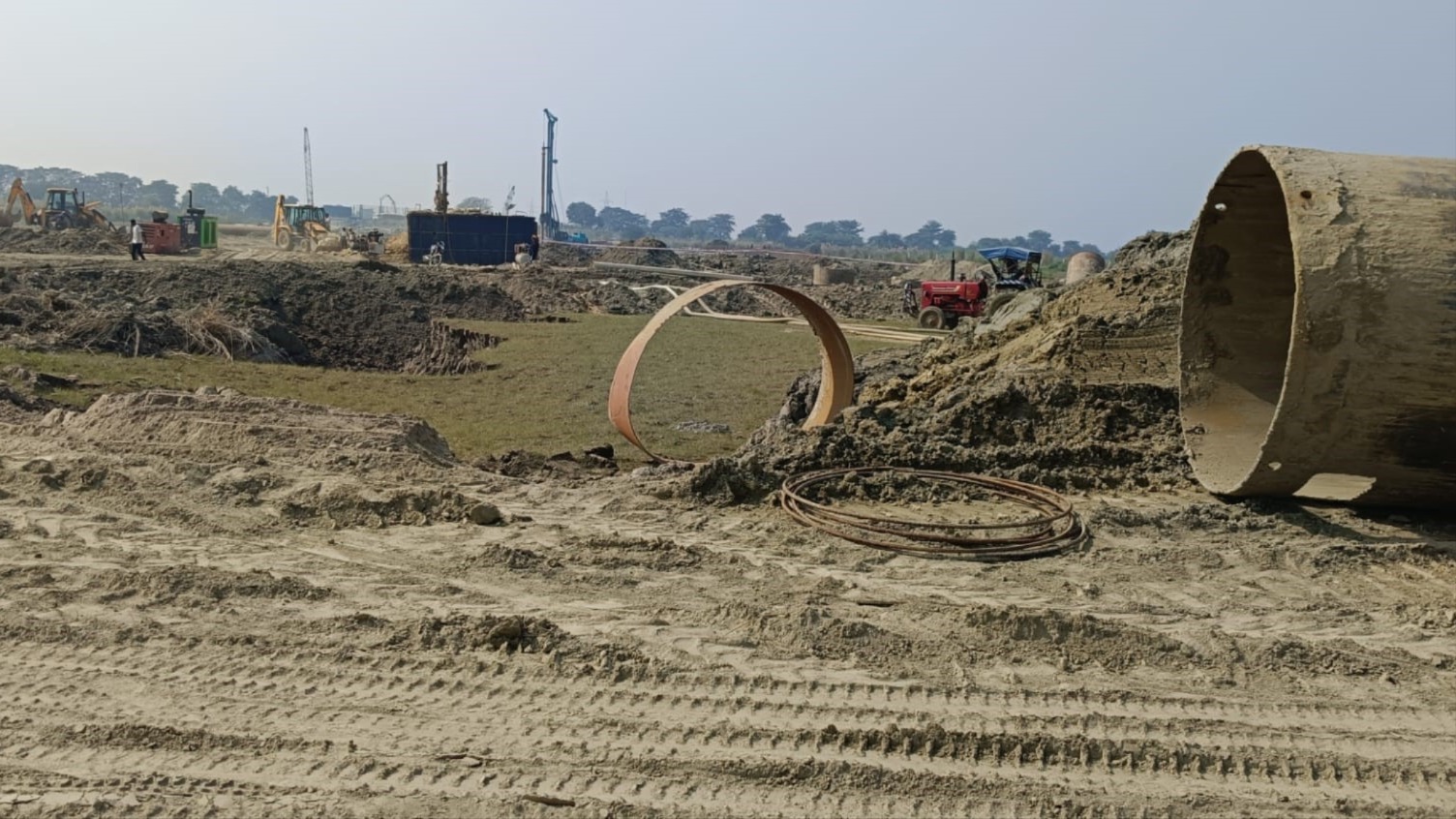 largest bridge on saryu river in ayodhya construction at 2500 crore