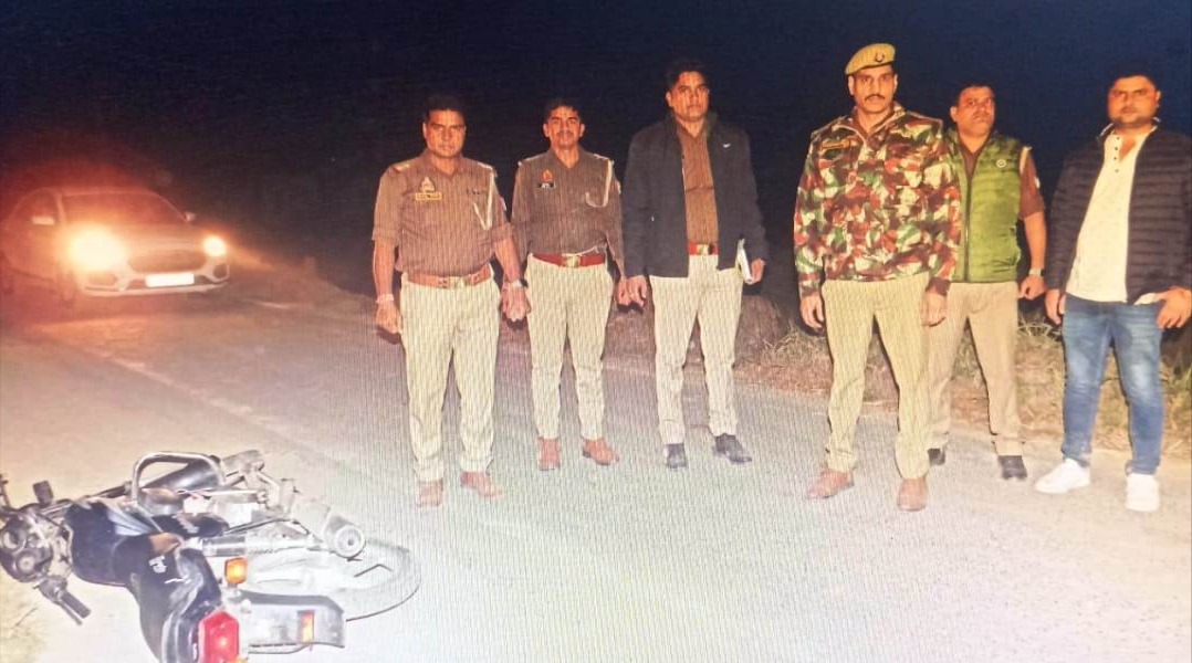 bulandshahr police encounter four notorious thieves arrested
