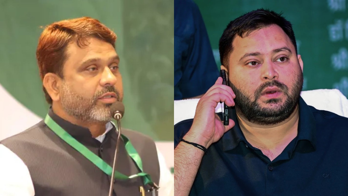 aimim leader blames tejashwi for rjds loss in bihar elections 2025
