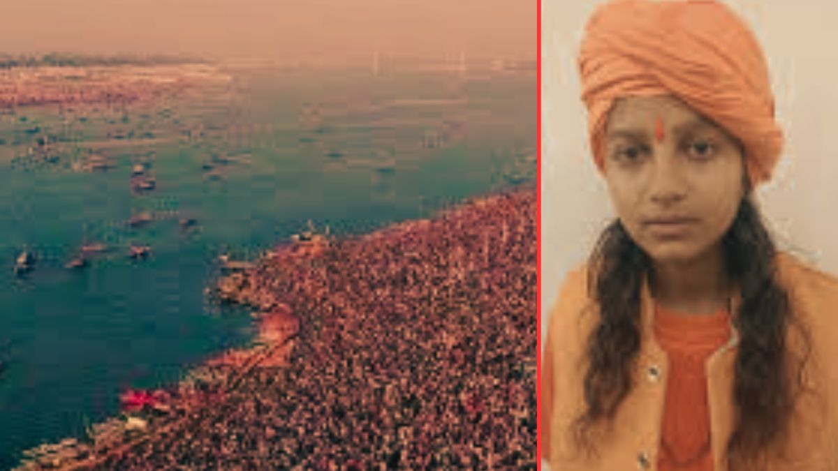 kumbh mela 14yearold girl returns home after attempting to become a sadhvi