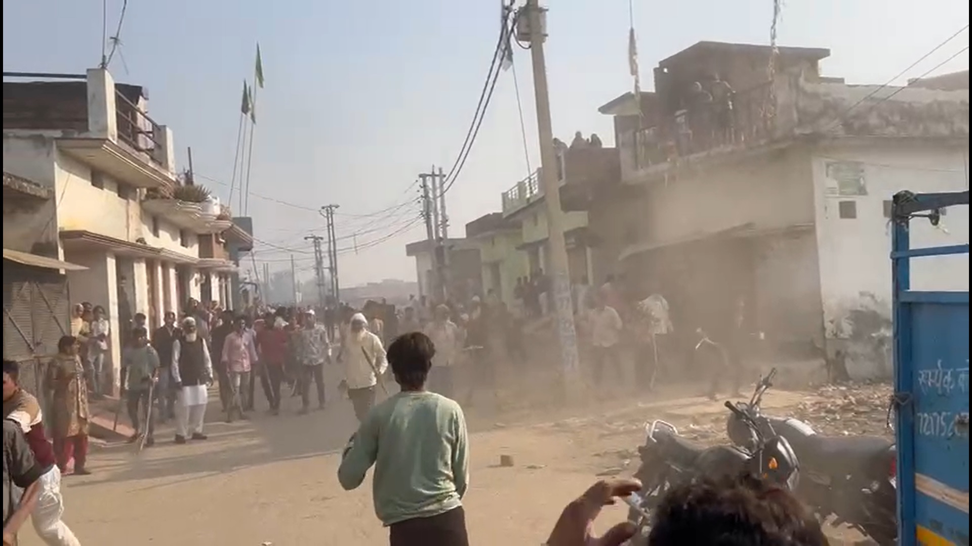 bareilly clash garbage dispute turns violent over 10 injured