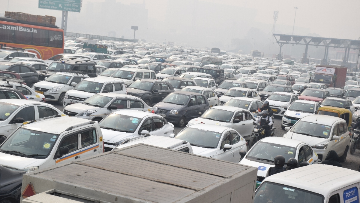 dwarka expressway 35000 fewer vehicles after bijwasan toll plaza opens