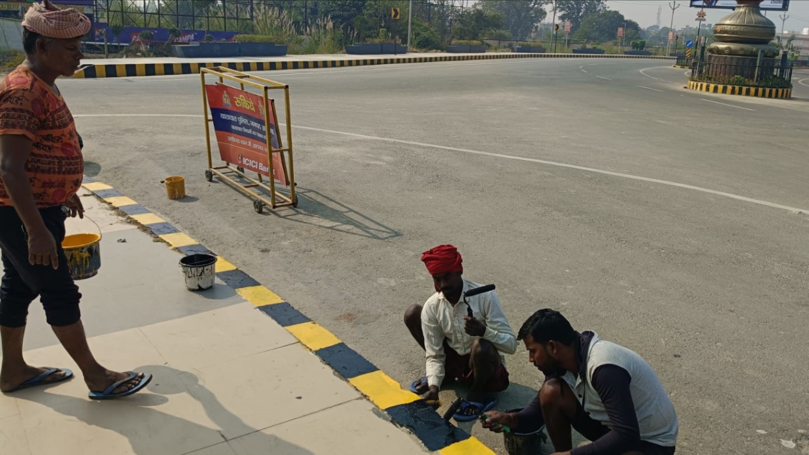 ayodhya gears up for pm modi visit road preparations underway