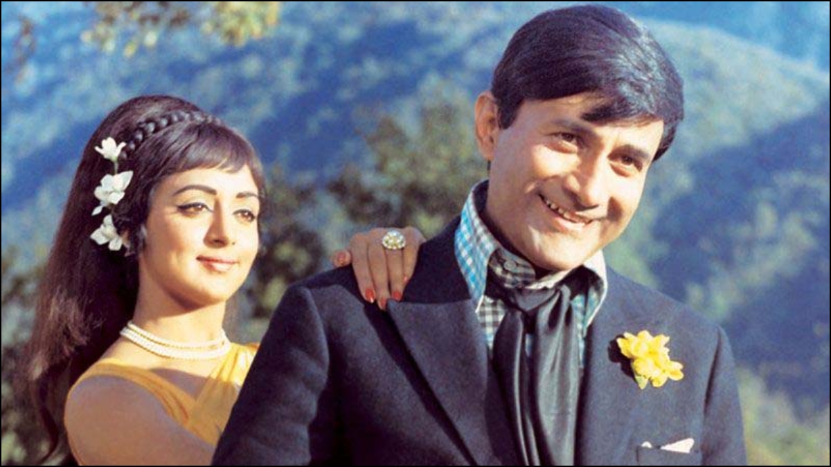 hema malini was not comfortable for doing romantic scene with dev anand