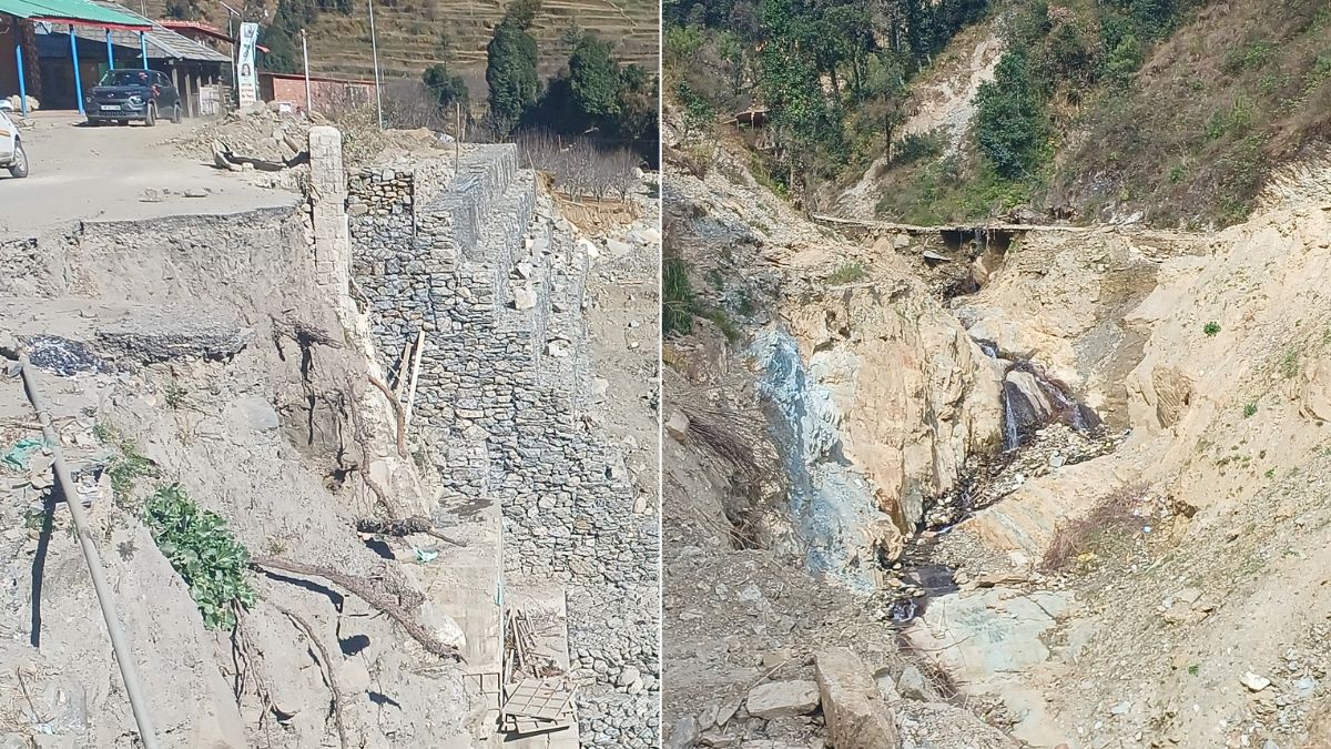 himachal pradesh former cm jairam thakur village road close from last four months