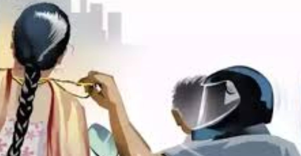 kanpur chain snatching elderly woman robbed in pashupati nagar