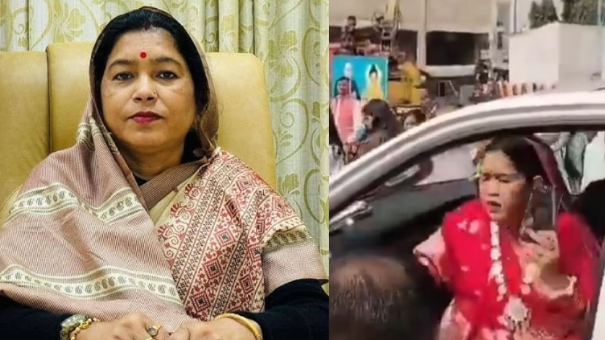 mp minister radha singh controversy viral video sparks outrage