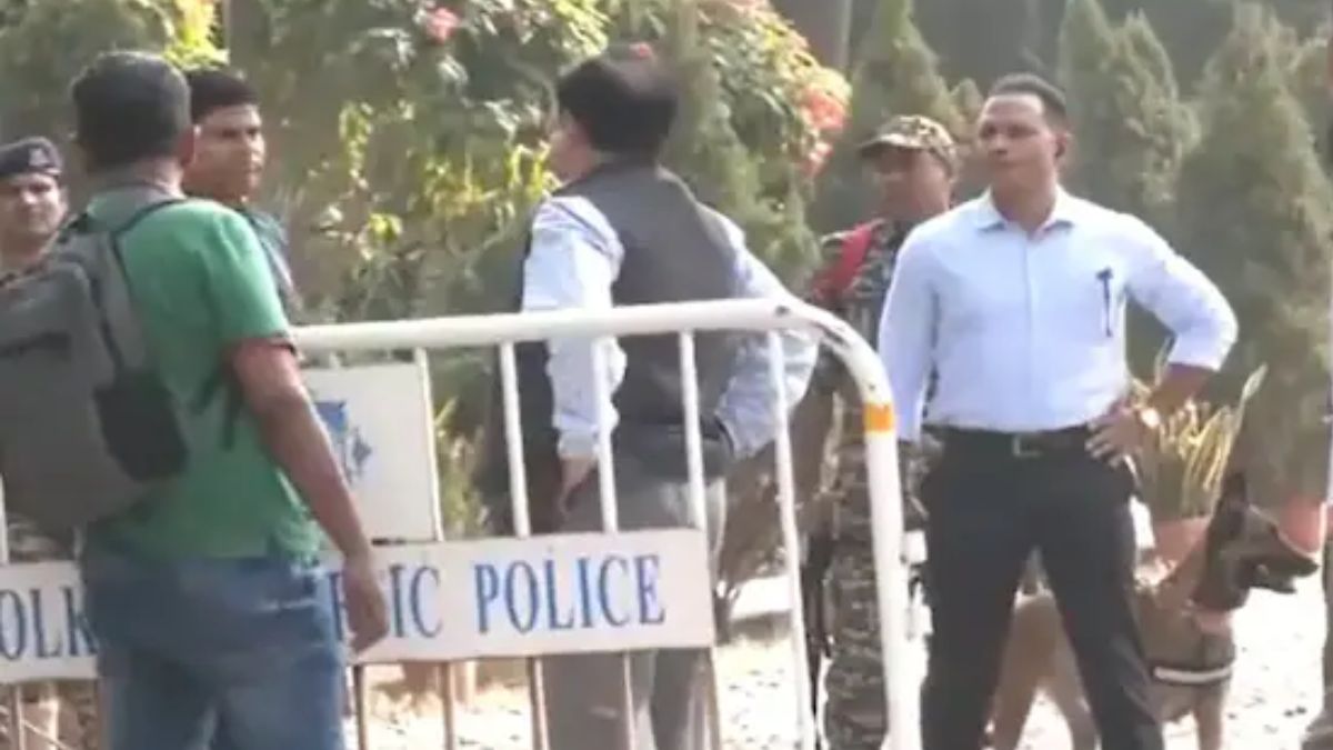 on trinamool mp guns stockpile jab bengal governor orders raj bhavan sweep