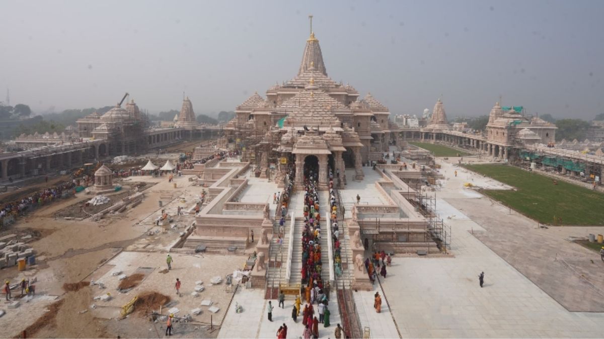 ram mandir dhwajarohan the flag hoisting ritual will be perfumed with the essence of harmony