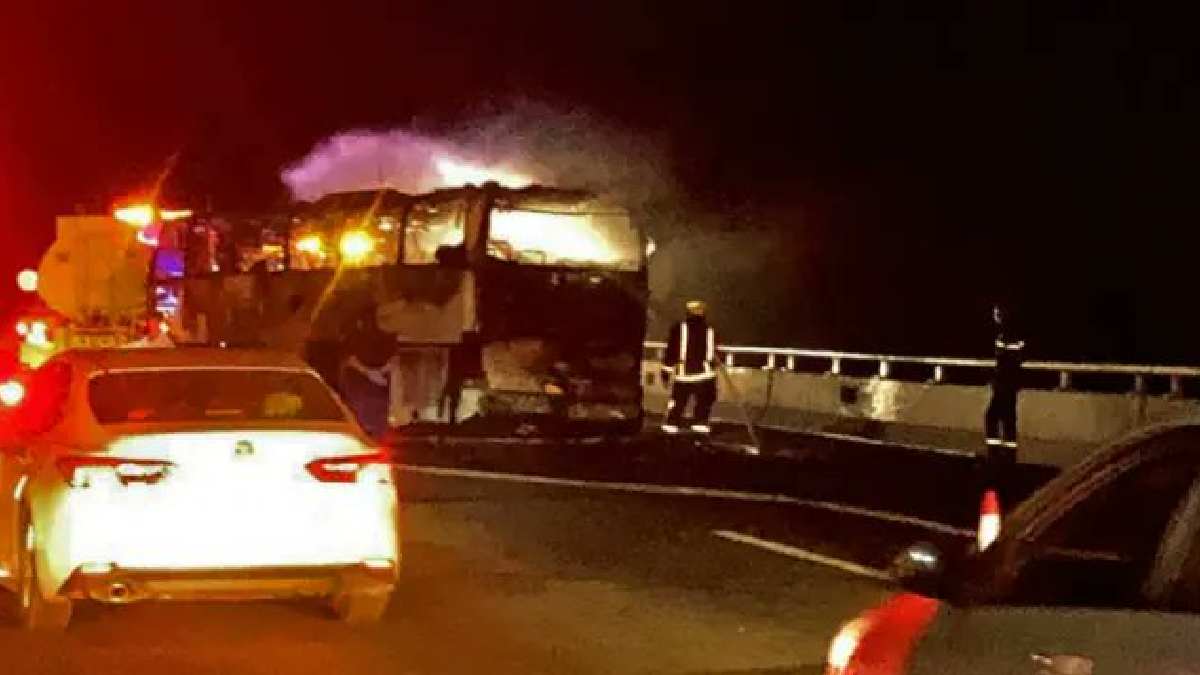 saudi arab bus accident many indians died going from macca towards medina