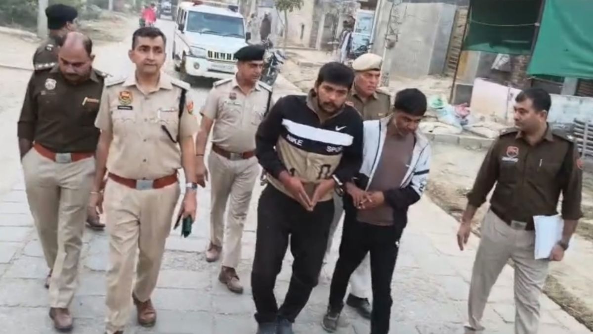 sonipat murder case accused paraded public demands justice