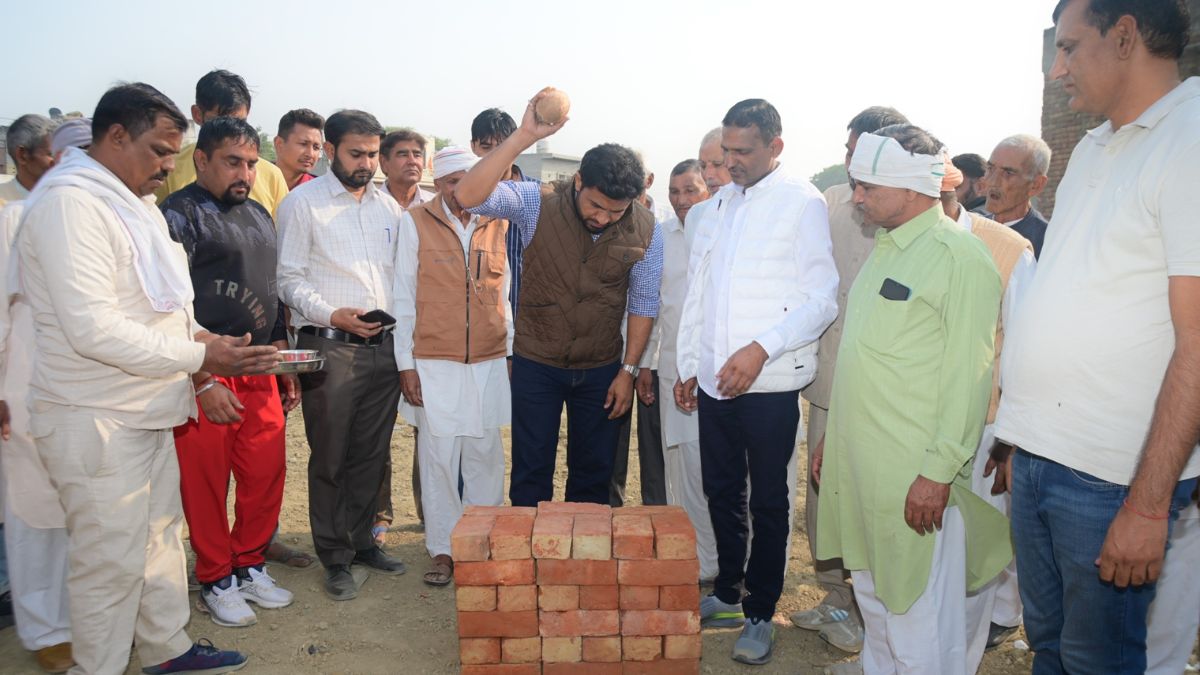 sonipat news mla devender kadian inaugurates sub health center in shekhpura