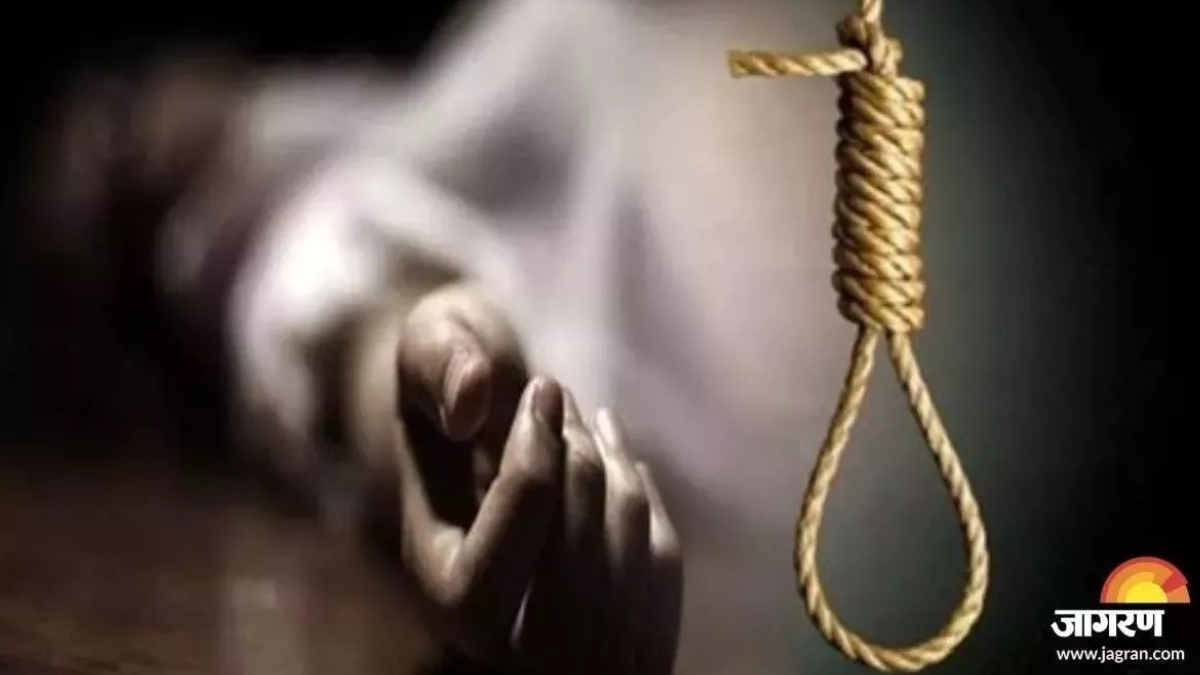 body found hanging in rewari police investigate unidentified man
