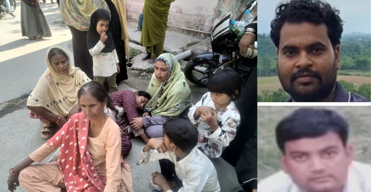 unnao road accident two cousins die