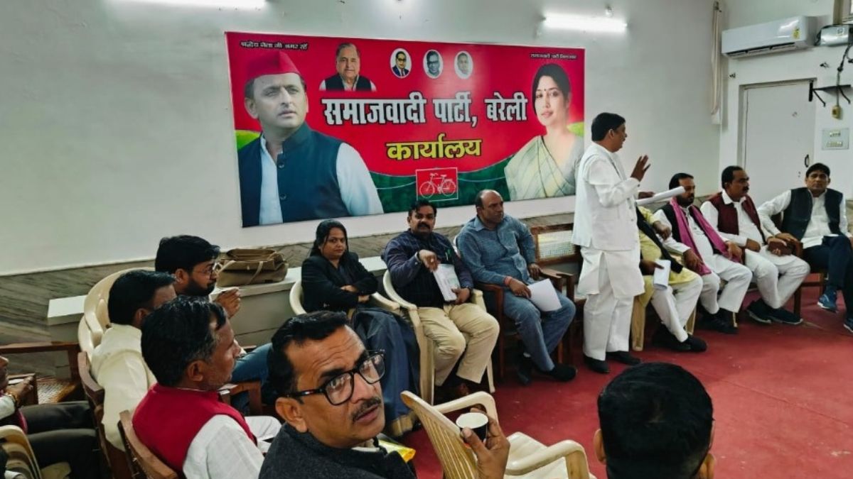 samajwadi party focuses on voter list revision in bareilly