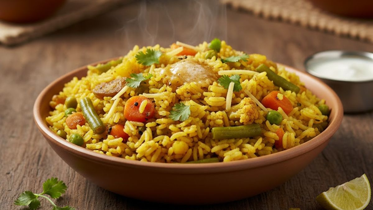 easy and healthy vegetable khichdi recipe for weight loss