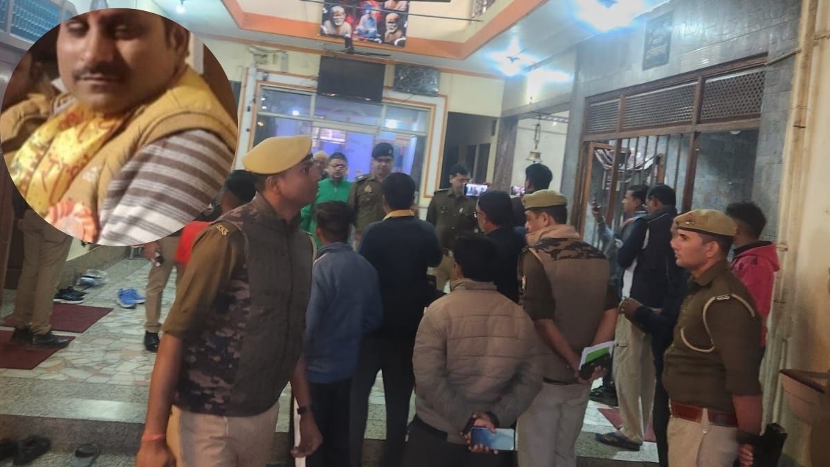 sai temple priest murdered after robbery in badaun district crime news