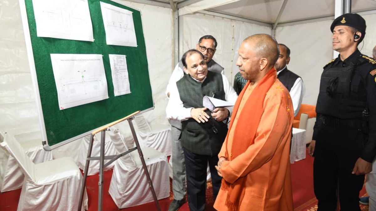 cm yogi orders fourlane road and drainage in gorakhpur