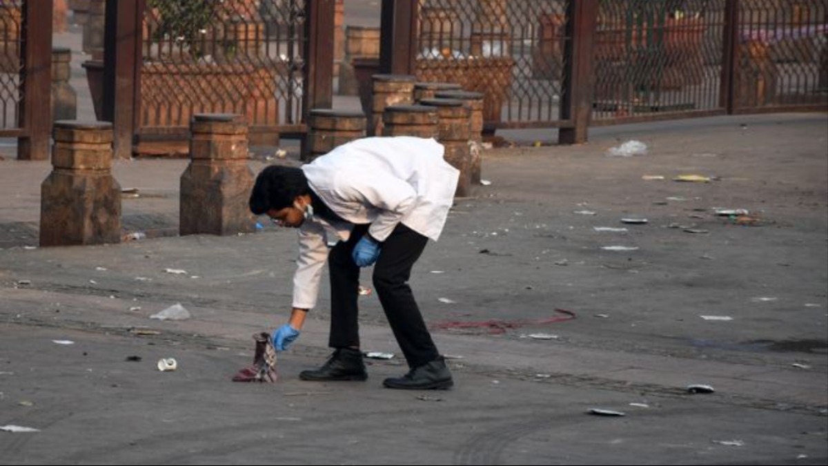 red fort blast forensic report ammonium nitrate tatp confirmed