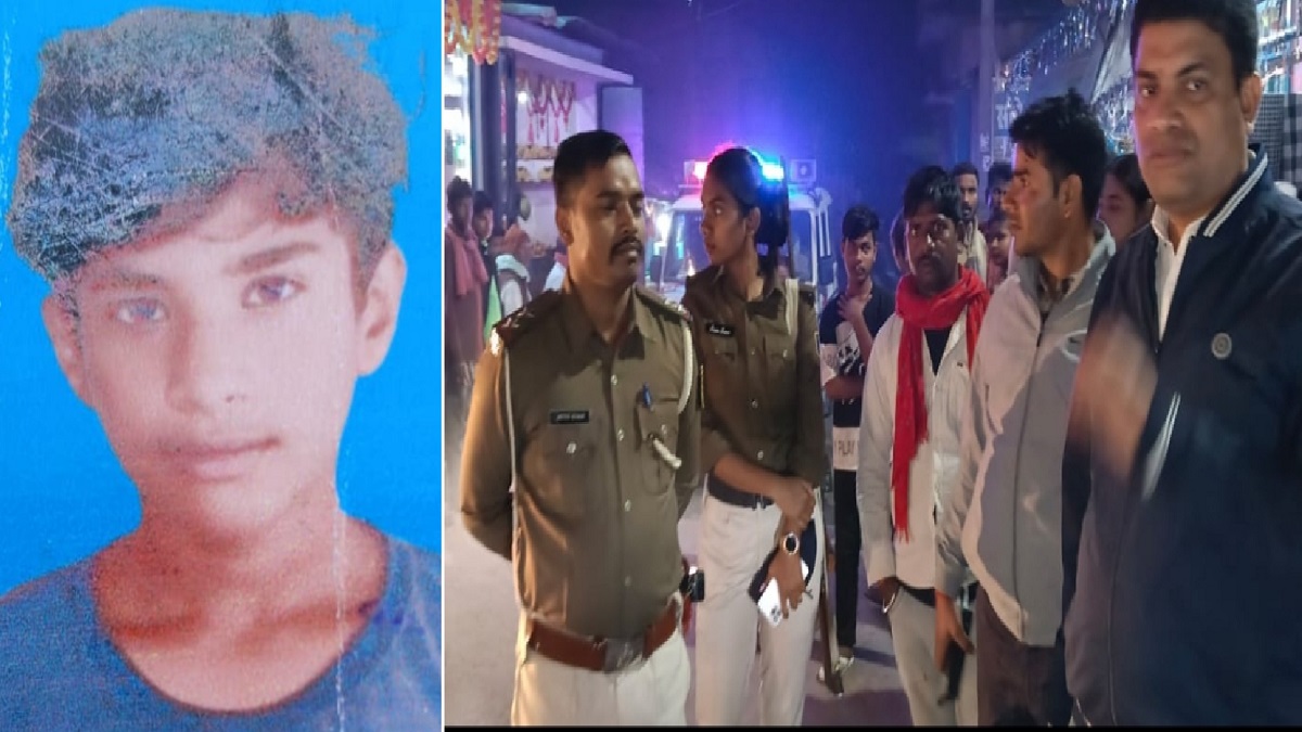 two cousins from singhwada in darbhanga were crushed by an unknown vehicle one died and the other was injured