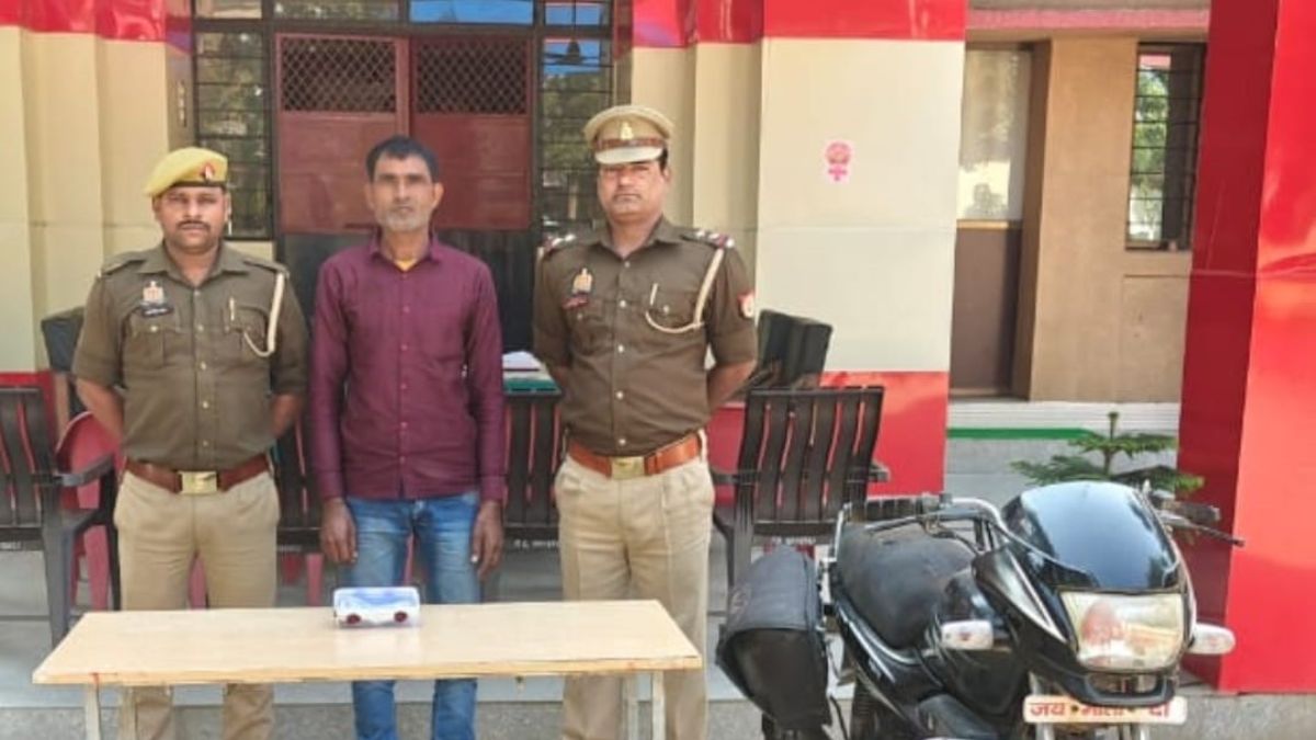 basti police solves motorcycle theft case one arrested
