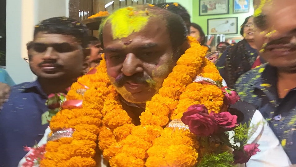 ojhaul became the power of madan sahni victory unique record in bahadurpur assembly of darbhanga